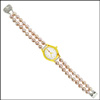TWO STRING PINK PEARL WATCH - JPJL-109 - Click here to View more details about this Product